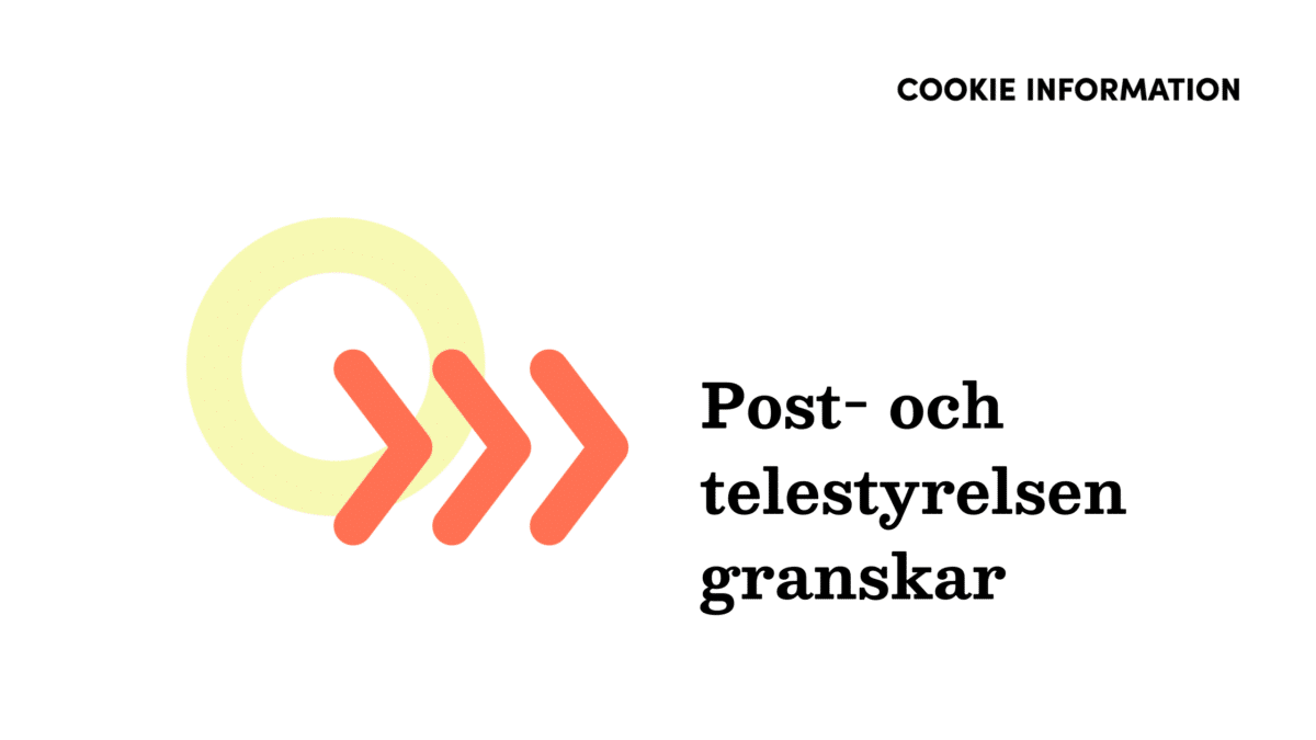 FÃ¶ljer din webbplats cookielagen? PTS krav 2023